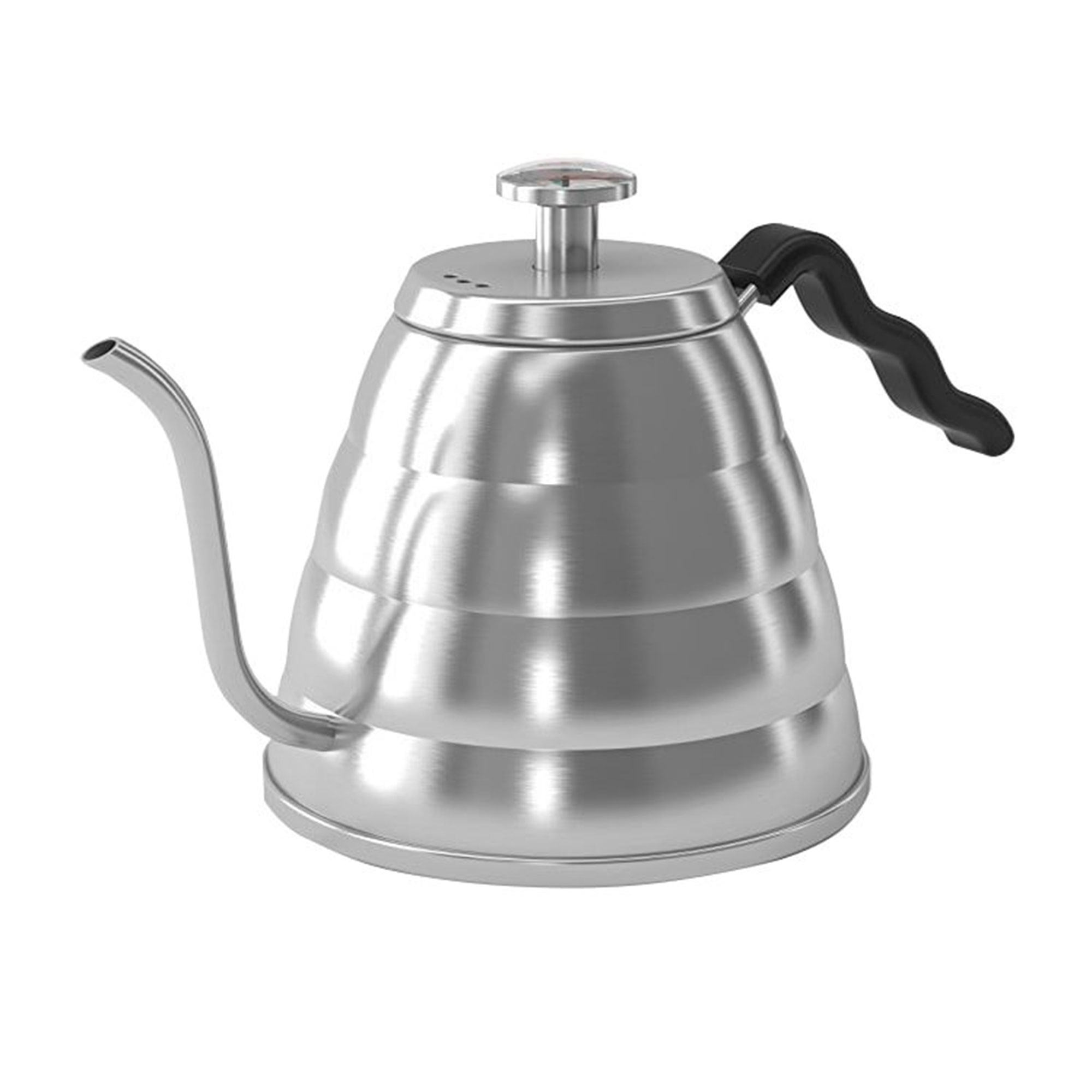 Coffee Culture Pour Over Stovetop Kettle with Thermometer 1.2L Stainless Image 1